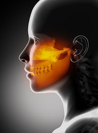 Sinus x-rays are taken before the procedure by Dr. Hosseini in San Antonio, TX