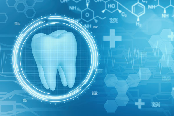 Illustration of dental technology, Platelet Rich Fibrin (PRF) at Aesthetic Periodontal & Implant Specialists